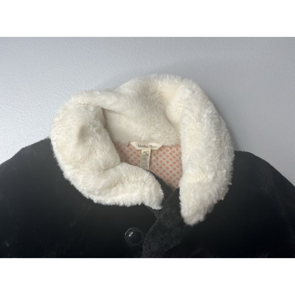 Matilda Jane Just Imagine Artis Girls Faux Fur Coat Size 8‎ - Picture 3 of 7